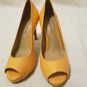Antonio Melani Orange Pumps